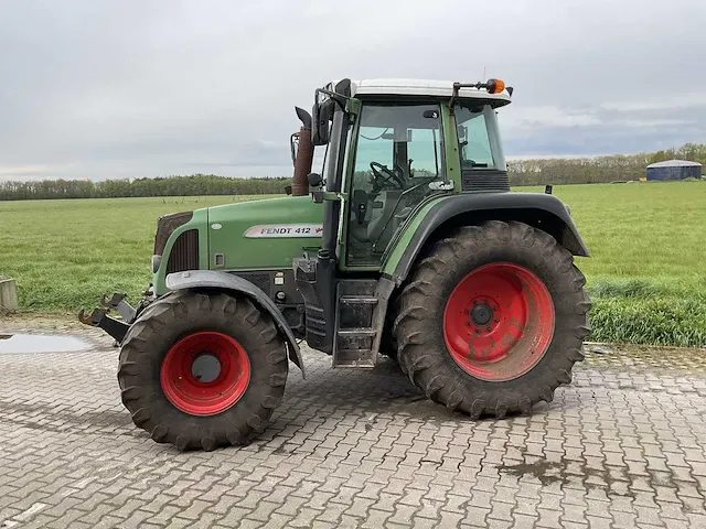 2008 fendt 412 vario vierwielaangedreven landbouwtractor - afbeelding 12 van  25