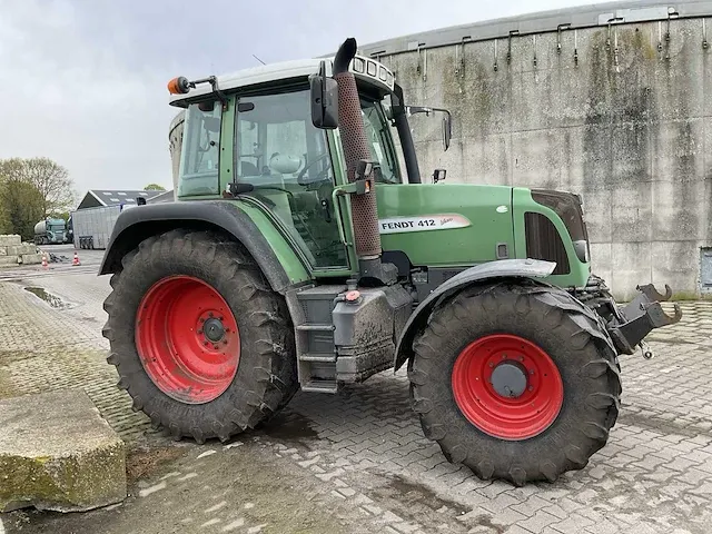 2008 fendt 412 vario vierwielaangedreven landbouwtractor - afbeelding 21 van  25