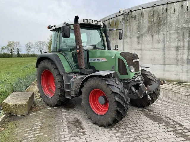 2008 fendt 412 vario vierwielaangedreven landbouwtractor - afbeelding 22 van  25