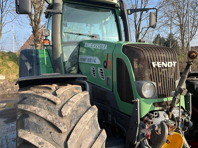 2008 fendt 818 vario tms vierwielaangedreven landbouwtractor - afbeelding 7 van  37
