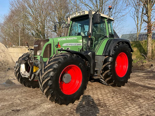 2008 fendt 818 vario tms vierwielaangedreven landbouwtractor - afbeelding 12 van  37