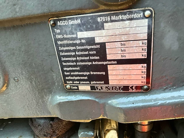 2008 fendt 818 vario tms vierwielaangedreven landbouwtractor - afbeelding 31 van  37