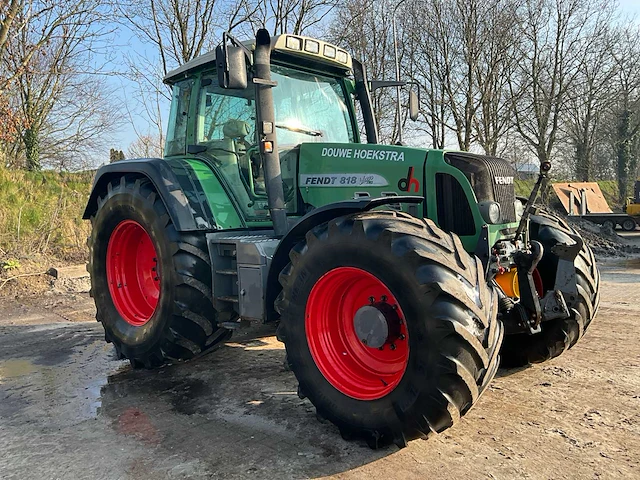 2008 fendt 818 vario tms vierwielaangedreven landbouwtractor - afbeelding 32 van  37