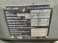 2008 fendt 927 profi vierwielaangedreven landbouwtractor - afbeelding 21 van  28