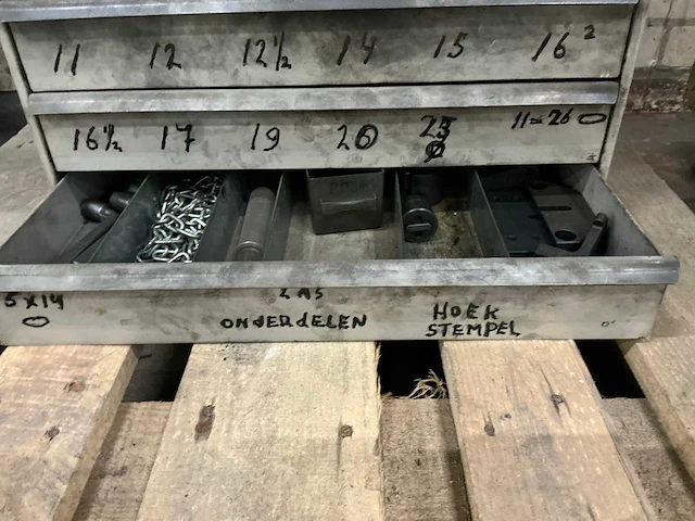 2008 geka bendicrop 50 pons- en knipmachine - afbeelding 5 van  13