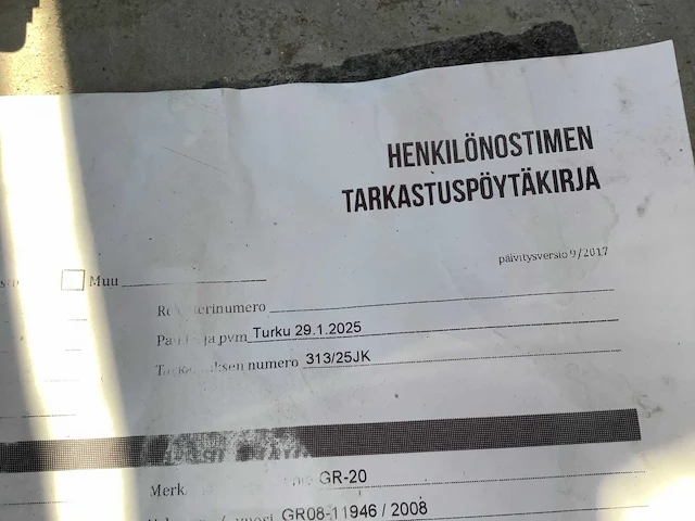 2008 genie gr20 hoogwerker - afbeelding 6 van  8