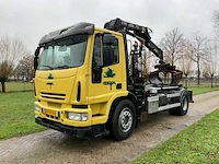 2008 ginaf c2120n vrachtwagen met laadkraan en haakarm - afbeelding 1 van  40