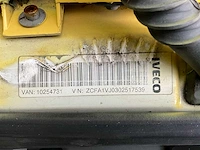 2008 ginaf c2120n vrachtwagen met laadkraan en haakarm - afbeelding 32 van  40