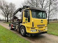 2008 ginaf c2120n vrachtwagen met laadkraan en haakarm - afbeelding 23 van  40
