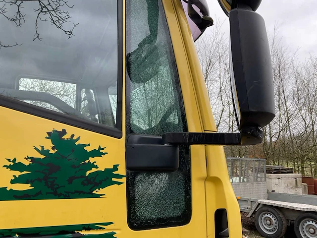 2008 ginaf c2120n vrachtwagen met laadkraan en haakarm - afbeelding 35 van  40