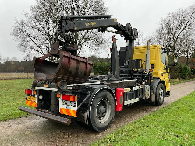2008 ginaf c2120n vrachtwagen met laadkraan en haakarm - afbeelding 34 van  40