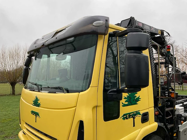 2008 ginaf c2120n vrachtwagen met laadkraan en haakarm - afbeelding 37 van  40
