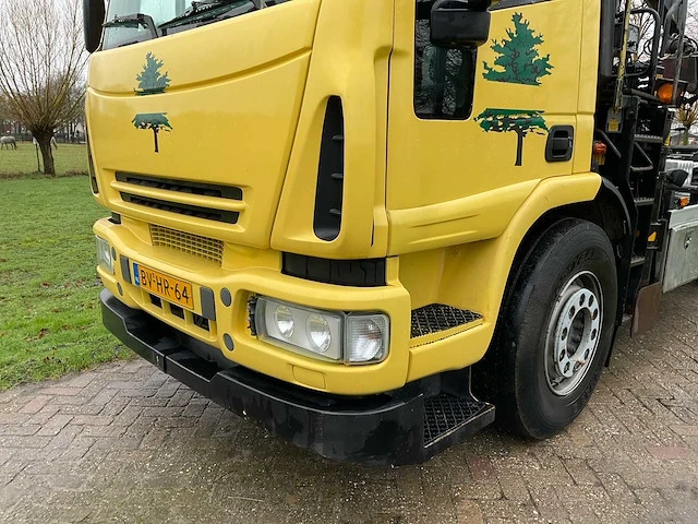 2008 ginaf c2120n vrachtwagen met laadkraan en haakarm - afbeelding 38 van  40
