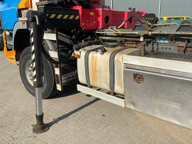 2008 ginaf x3335 s 6x6 met 2016 palfinger epsilon q170z schrootkraan en haakarm bv-fr-19 - afbeelding 13 van  62