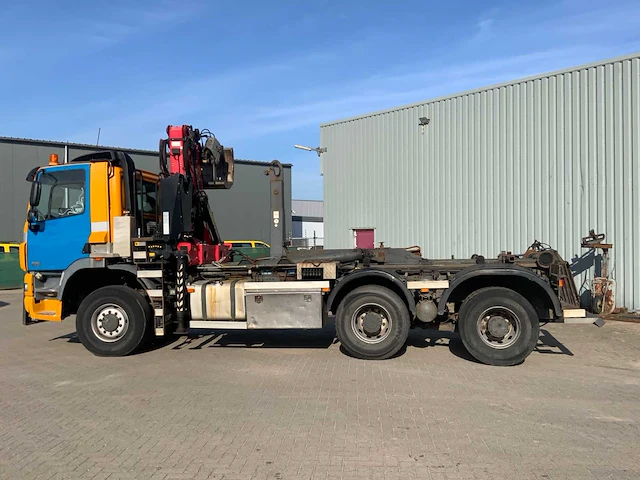 2008 ginaf x3335 s 6x6 met 2016 palfinger epsilon q170z schrootkraan en haakarm bv-fr-19 - afbeelding 34 van  62