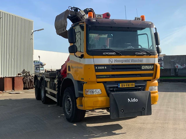 2008 ginaf x3335 s 6x6 met 2016 palfinger epsilon q170z schrootkraan en haakarm bv-fr-19 - afbeelding 52 van  62