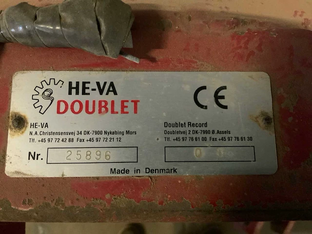 2008 he-va doublet zaaimachine - afbeelding 2 van  11