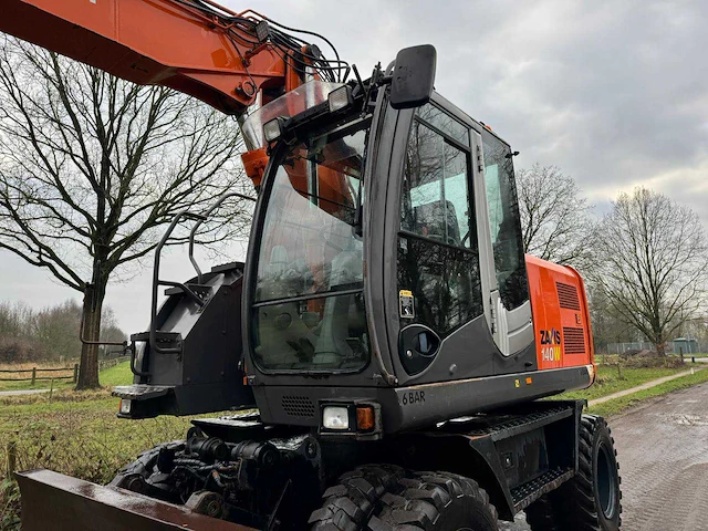 2008 hitachi zx140w-3 banden graafmachine - afbeelding 3 van  20