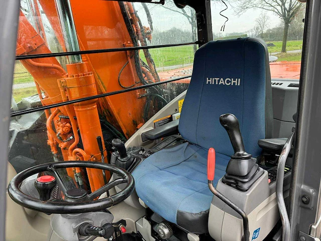 2008 hitachi zx140w-3 banden graafmachine - afbeelding 5 van  20