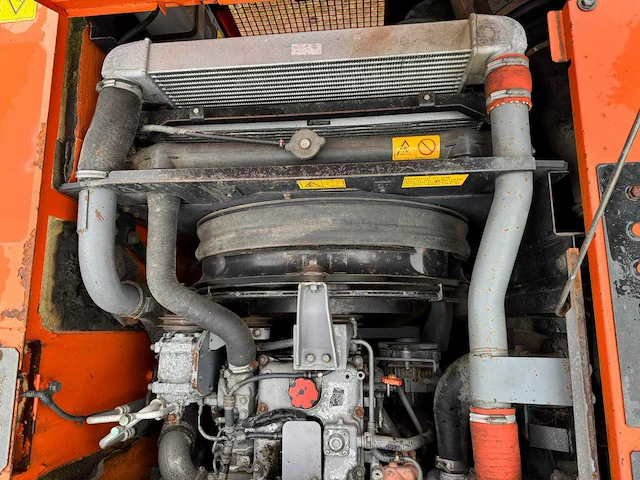 2008 hitachi zx140w-3 banden graafmachine - afbeelding 8 van  20