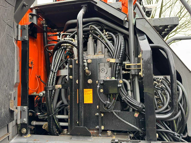 2008 hitachi zx140w-3 banden graafmachine - afbeelding 9 van  20