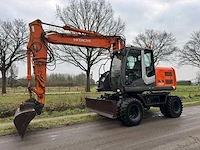 2008 hitachi zx140w-3 banden graafmachine