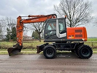 2008 hitachi zx140w-3 banden graafmachine - afbeelding 12 van  20