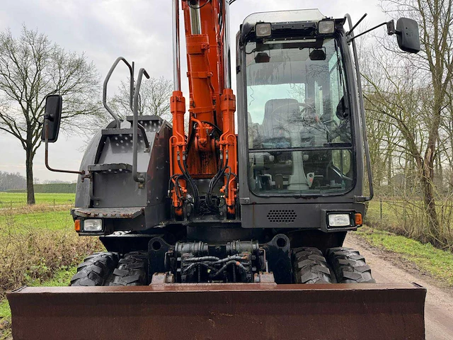 2008 hitachi zx140w-3 banden graafmachine - afbeelding 18 van  20