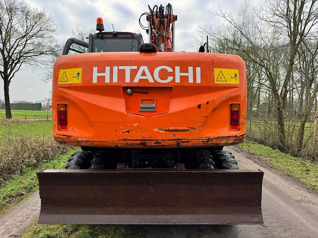 2008 hitachi zx140w-3 banden graafmachine - afbeelding 19 van  20