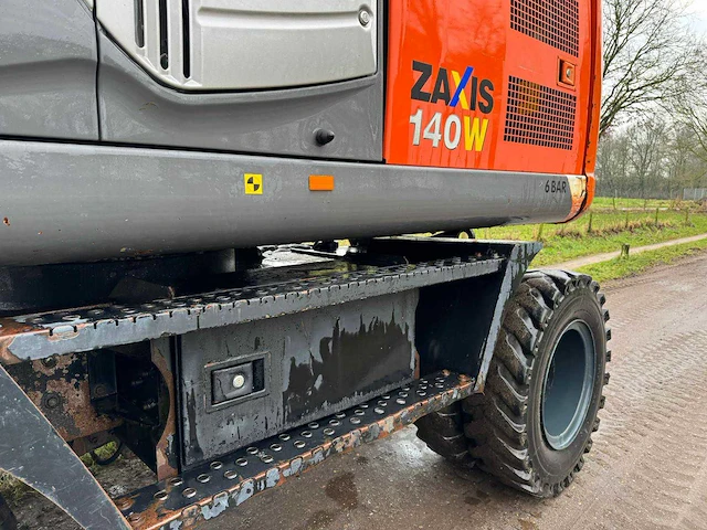 2008 hitachi zx140w-3 banden graafmachine - afbeelding 20 van  20