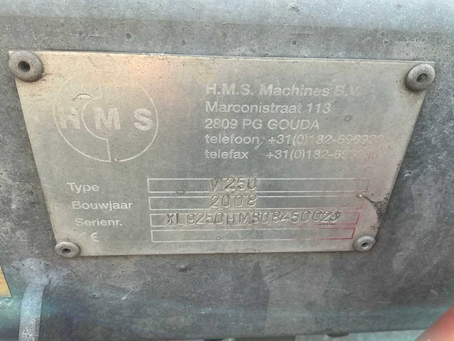 2008 hms v250 kabelhaspel aanhangwagen - afbeelding 10 van  19