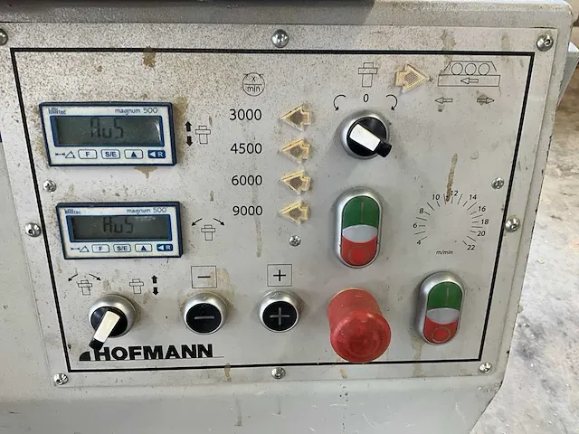 2008 hofmann tfs 107 tafelfreesmachine - afbeelding 7 van  9