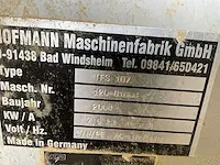 2008 hofmann tfs 107 tafelfreesmachine - afbeelding 9 van  9