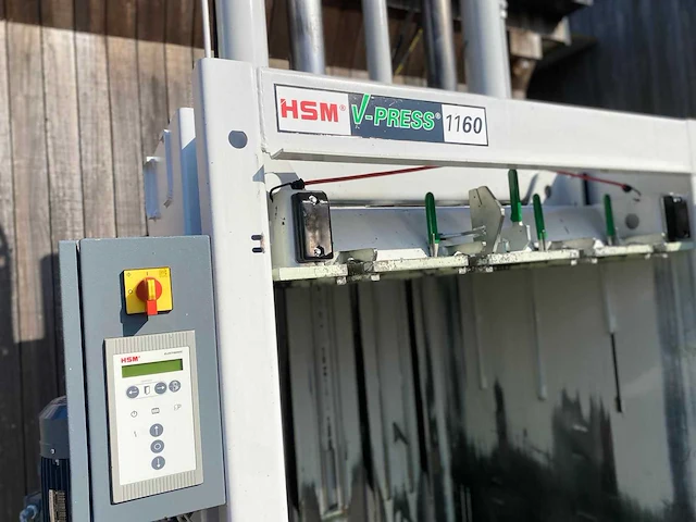 2008 hsm v-press 1160 plus afvalpers - afbeelding 8 van  11