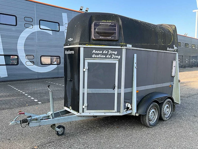 2008 humbaur madero paardentrailer wz-hx-95 - afbeelding 1 van  22