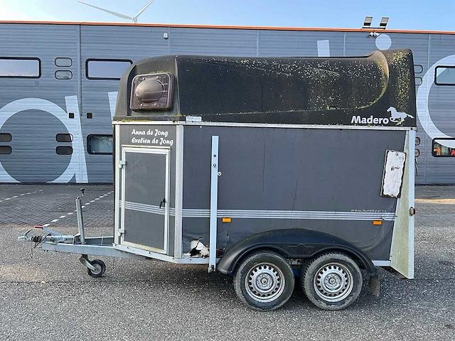 2008 humbaur madero paardentrailer wz-hx-95 - afbeelding 12 van  22