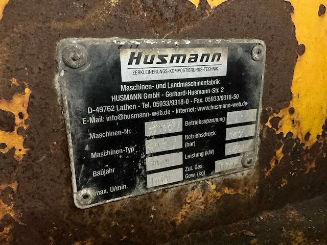 2008 husmann h7z houthakselaar - afbeelding 15 van  22
