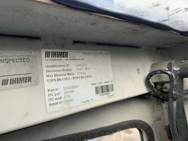 2008 ihimer 30vx rupsgraafmachine - afbeelding 19 van  30
