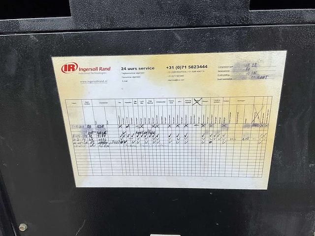 2008 ingersoll rand irn22k-cc schroefcompressor - afbeelding 17 van  18