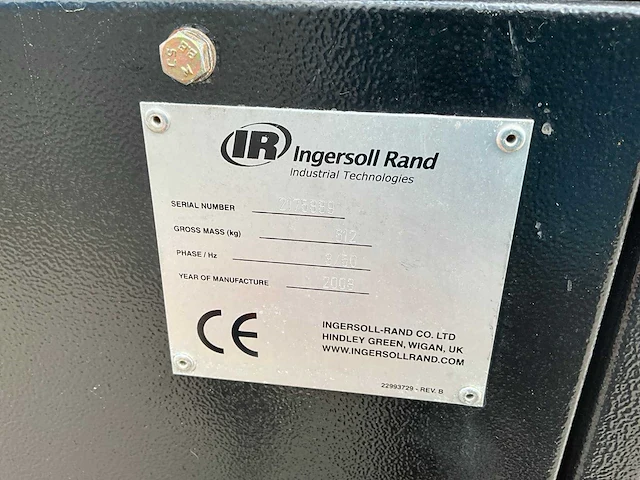 2008 ingersoll rand irn30k-cc schroefcompressor - afbeelding 5 van  13