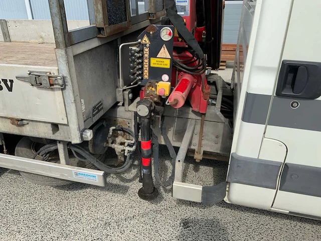 2008 iveco daily 40c15/t 3.0 16v bedrijfswagen met velhuizen opbouw en hmf laadkraan - afbeelding 11 van  55
