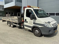 2008 iveco daily 40c15/t 3.0 16v bedrijfswagen met velhuizen opbouw en hmf laadkraan - afbeelding 12 van  55