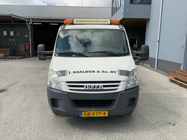 2008 iveco daily 40c15/t 3.0 16v bedrijfswagen met velhuizen opbouw en hmf laadkraan - afbeelding 23 van  55