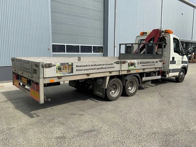 2008 iveco daily 40c15/t 3.0 16v bedrijfswagen met velhuizen opbouw en hmf laadkraan - afbeelding 34 van  55