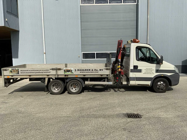 2008 iveco daily 40c15/t 3.0 16v bedrijfswagen met velhuizen opbouw en hmf laadkraan - afbeelding 45 van  55