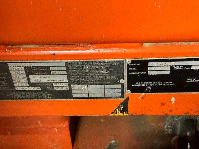 2008 jlg 260mrt hoogwerker - afbeelding 9 van  18
