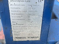 2008 jlg powertower hoogwerker - afbeelding 8 van  8
