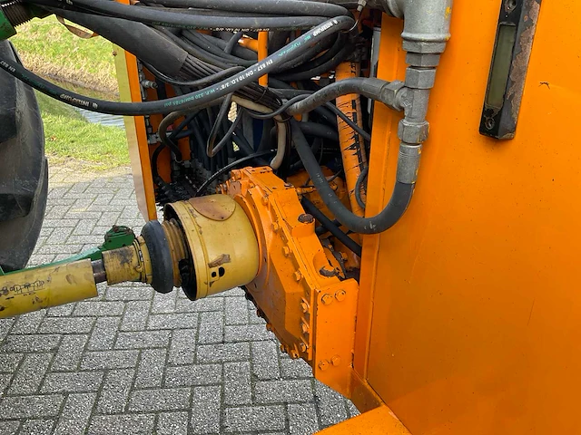 2008 john deere 6830 premium vierwielaangedreven landbouwtractor met maaiarm - afbeelding 5 van  49