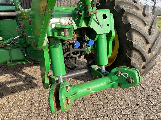2008 john deere 6830 premium vierwielaangedreven landbouwtractor met maaiarm - afbeelding 10 van  49