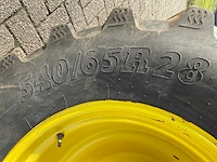 2008 john deere 6830 premium vierwielaangedreven landbouwtractor met maaiarm - afbeelding 24 van  49